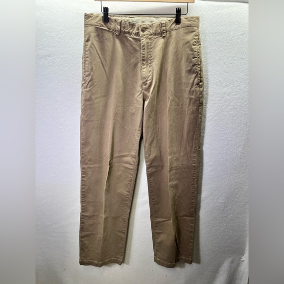 Tommy Bahama Relax Chino Khaki Pants Men’s 33 Cotton Stretch Tan Summer 2146 - Picture 1 of 8